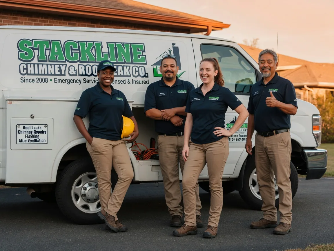 Chimney flashing repair company in Agra, OK